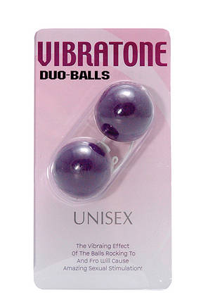 Вагінальні кульки DUO BALLS. PURPLE, Фіолетовий, фото 3
