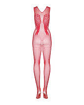Комбінезон Obsessive N112 Red S/M/L one size, Червоний, One Size, фото 6