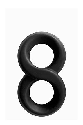 Ерекційне кільце RENEGADE INFINITY RING BLACK, фото 1