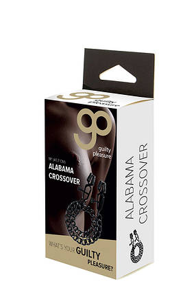Затискачі на соски GP ALABAMA CROSSOVER NIPPLE CLAMPS, фото 3
