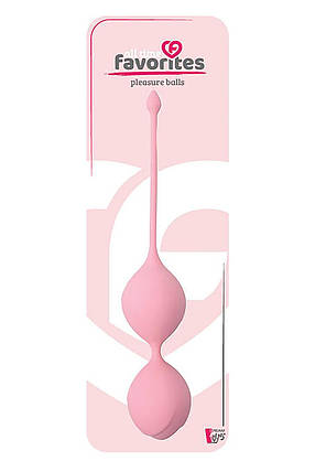 Вагінальні кульки SEE YOU IN BLOOM DUO BALLS 29MM PINK, Фіолетовий, фото 3