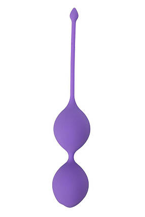 Вагінальні кульки SEE YOU IN BLOOM DUO BALLS 29MM PURPLE, Фіолетовий, фото 1