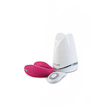 Інноваційний Смарт вібратор для пар We Vibe Sync NEW Fuchsia, Рожевий, фото 4