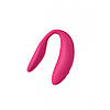 Інноваційний Смарт вібратор для пар We Vibe Sync NEW Fuchsia, Рожевий, фото 7