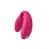 Інноваційний Смарт вібратор для пар We Vibe Sync NEW Fuchsia, Рожевий, фото 8