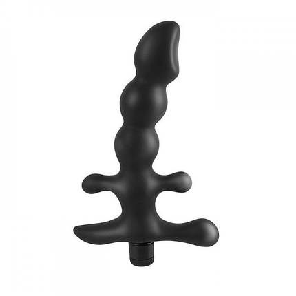 Фізіологічний масажер простати Chisa Black Mont Mont Silicone Black, фото 1