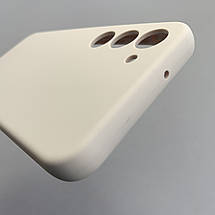 Чохол для Samsung Galaxy S23 Plus силікон кейс чохол з мікрофіброю на самсунг с23 плюс пудровий r4e, фото 6