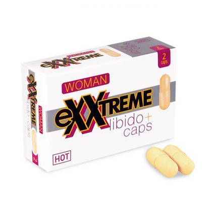 Капсули для підвищення лібідо для жінок eXXtreme, 2 шт в упаковці, фото 2