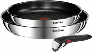 Набір сковорідок Tefal L897S374 срібло