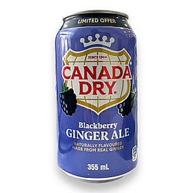 Canada Dry Soda Blackberry Ale ежевика 355ml