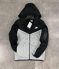 Кофта, зипка Nike Tech fleece з капюшоном, фото 5