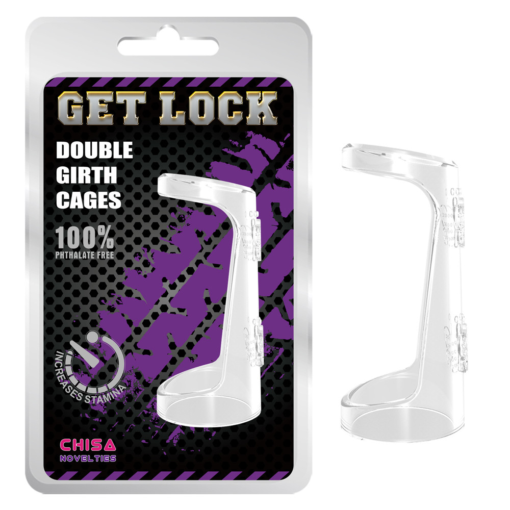 Ерекційне кільце Chisa Get Lock Double Girth Cages