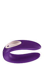 T360050 вібромасажер для пар PARTNER PLUS REMOTE COUPLES VIBRATOR, Фіолетовий, фото 4