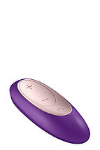 T360050 вібромасажер для пар PARTNER PLUS REMOTE COUPLES VIBRATOR, Фіолетовий, фото 5