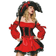 Костюм сексуальної піратки Leg Avenue Vixen Pirate Wench, 1 предмет, розмір L, фото 4
