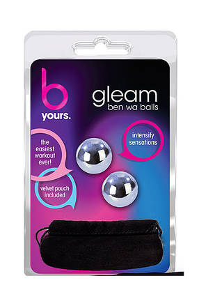 Вагінальні кульки B YOURS GLEAM STAINLESS STEEL, Silver, фото 3