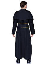 Костюм католицького священика Leg Avenue Priest 2 предмети, чорний, M/L, фото 5
