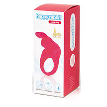Ерекційне кільце Happy Rabbit Rechargeable Cock Ring Pink, фото 5