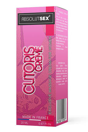 Стимулюючий крем для клітора Ruf CLITORIS CREME, 20 мл, фото 3
