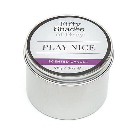 Ароматична свічка Fifty Shades of Gray Nice Vanilla Candle з ароматом ванілі, 90 г, фото 3