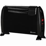 ELDOM Конвектор электрический с вентилятором черный 2000 Вт