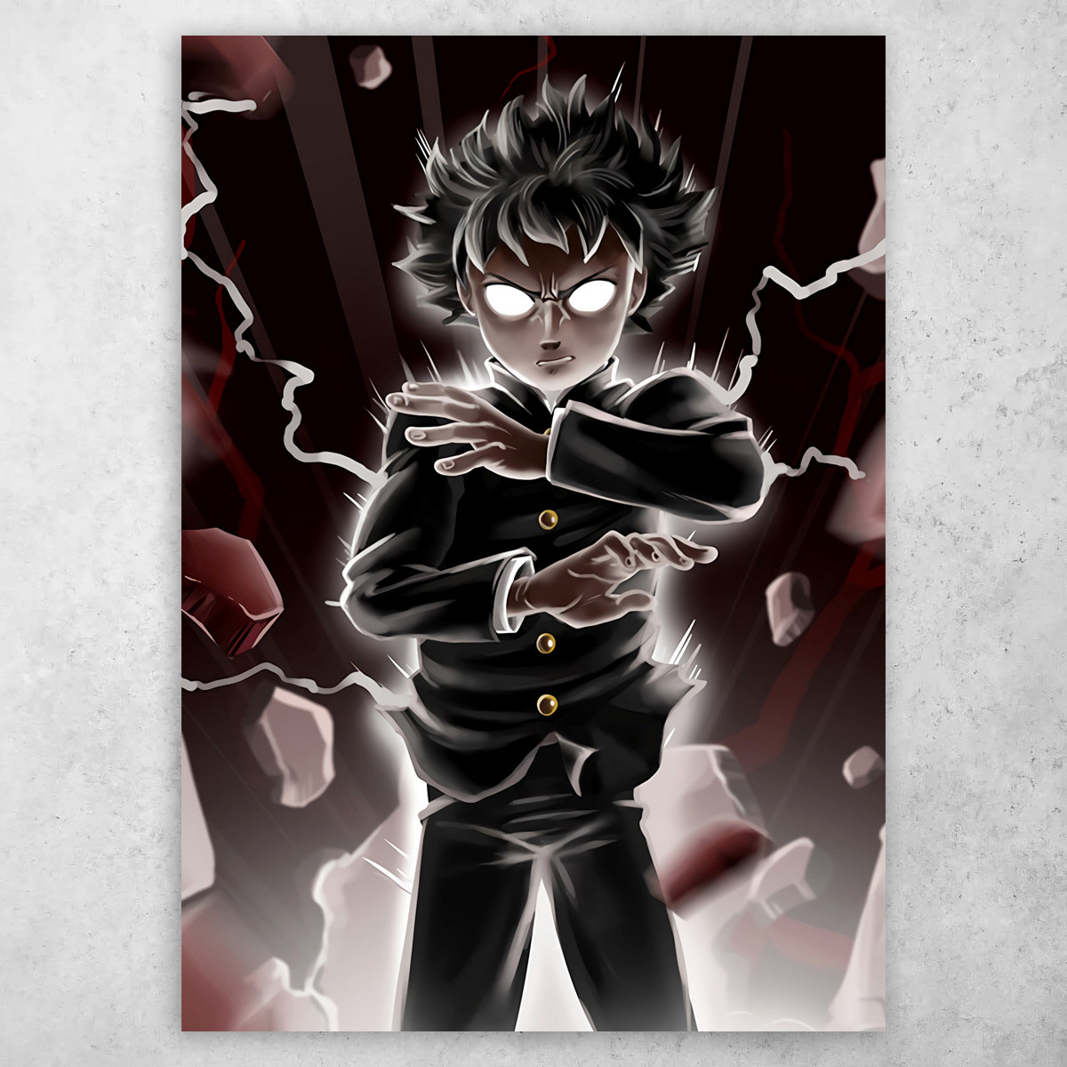 Аніме плакат постер "Моб-Вар'ят 100 / Mob Psycho 100" №49, фото 1