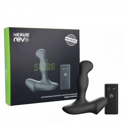 Масажер простати Nexus Revo Slim з обертовою головкою, фото 4