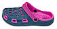 Крокси Aqua Speed ​​SILVI 6915 синій, рожевий дит 24, фото 3