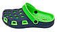 Крокси Aqua Speed SILVI 6928 синій, зелений дит 25, фото 3