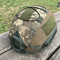 Шолом балістичний NTS NIJ IIIA (USA) з кавером піксель