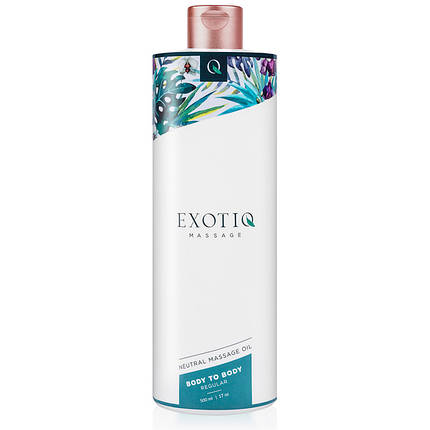 Олія для масажу всього тіла Exotiq Body To Body Oil - 500 ml, фото 1