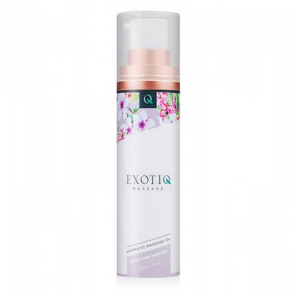 Масажна олія з ароматом Жасміну, 100 мл Exotiq Massage Oil Soothing Jasmine, фото 1