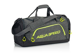Сумка Aqua Speed DUFFEL BAG 6728 сірий, зелений Уні 48x25x29cм