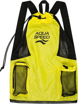Сумка сітчаста Aqua Speed GEAR BAG 9302 жовтий Уні 48х64см