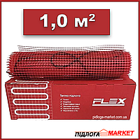 1,0 м² (175W) - нагрівальний мат Flex EHM-175 Тепла підлога під плитку