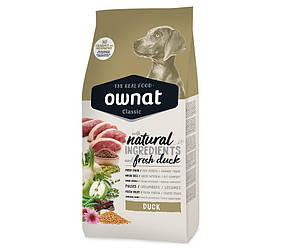 Ownat (Овнат) Classic Duck - Сухий корм для дорослих собак усіх порід з качкою 12 кг