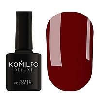 Гель-лак для ногтей Komilfo Deluxe Series №D310 груша в вине, эмаль 8 мл