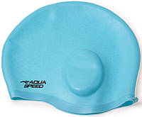 Шапочка для плавання Aqua Speed EAR CAP Comfort 9892 бірюзовий OSFM