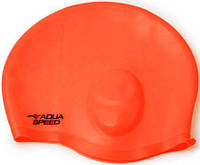 Шапочка для плавання Aqua Speed EAR CAP Comfort 9896 червоний OSFM