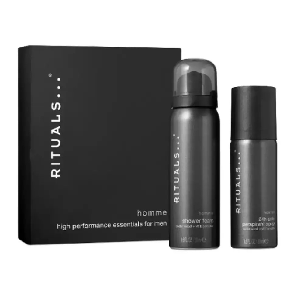 Набір дорожний для чоловіків 2в1 для тіла міні Rituals Homme Men Travel