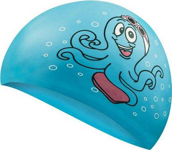Шапка для плавання Aqua Speed KIDDIE Octopus 7216 блакитний дит OSFM