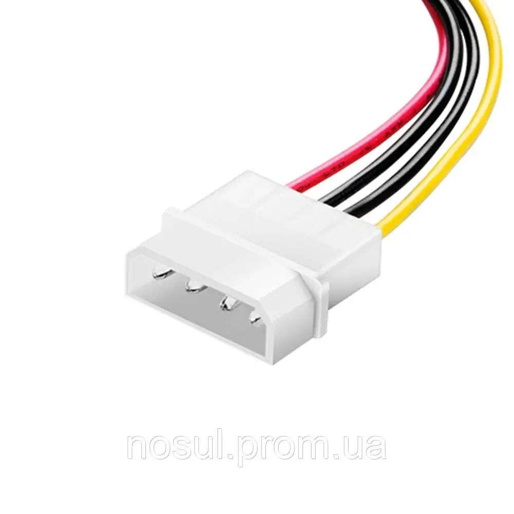 Переходник Molex IDE (4 pin) - SATA power (15 pin female мама) для подключения HDD SDD Кабель SATA Gembird ада - фото 2 - id-p6715546