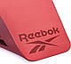Килимок для йоги Reebok Double Sided Yoga Mat 176x61x0,6 см (RAYG-11042RD) Red, фото 3