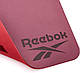 Килимок для йоги Reebok Double Sided Yoga Mat 176x61x0,6 см (RAYG-11042RD) Red, фото 4