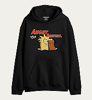 Худи с принтом Злюки Бобры «The ANGRY BEAVERS.»