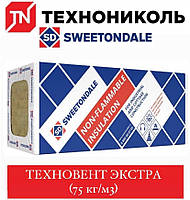 Утеплювач ТЕХНОНИКОЛЬ Техновент Екстра (75 кг/м3) 50 мм