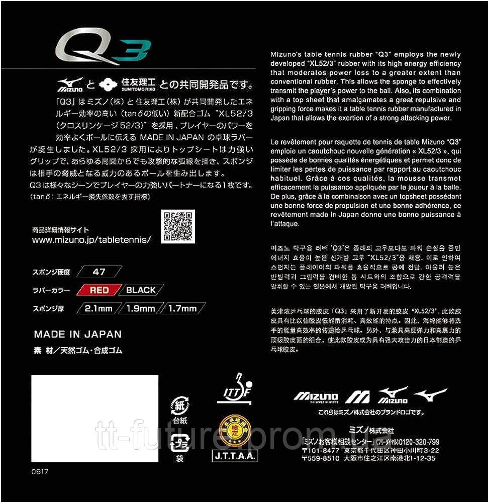 Mizuno q3 clearance rubber