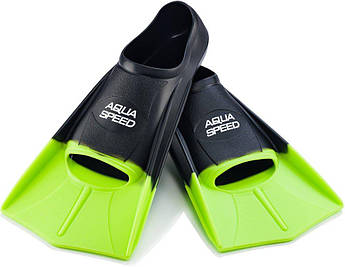 Ласти Aqua Speed ​​TRAINING FINS 5629 чорний, зелений дит 31-32