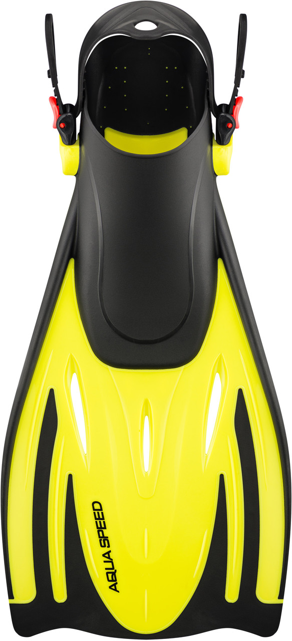 Ласти Aqua Speed WOMBAT 530-18-1 чорний, жовтий Уні 38-41 - фото 2 - id-p1942607274