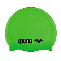 Шапка для плавання Arena CLASSIC SILICONE JR зелений Діт OSFM